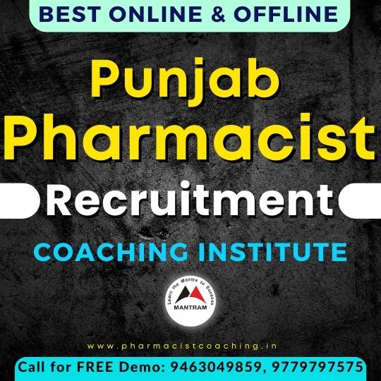 Punjab Pharmacist Recruitment Coaching